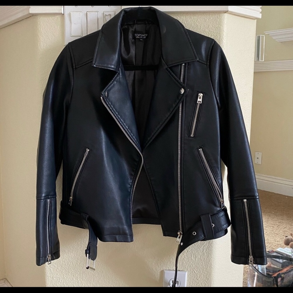 Topshop Leather Jacket